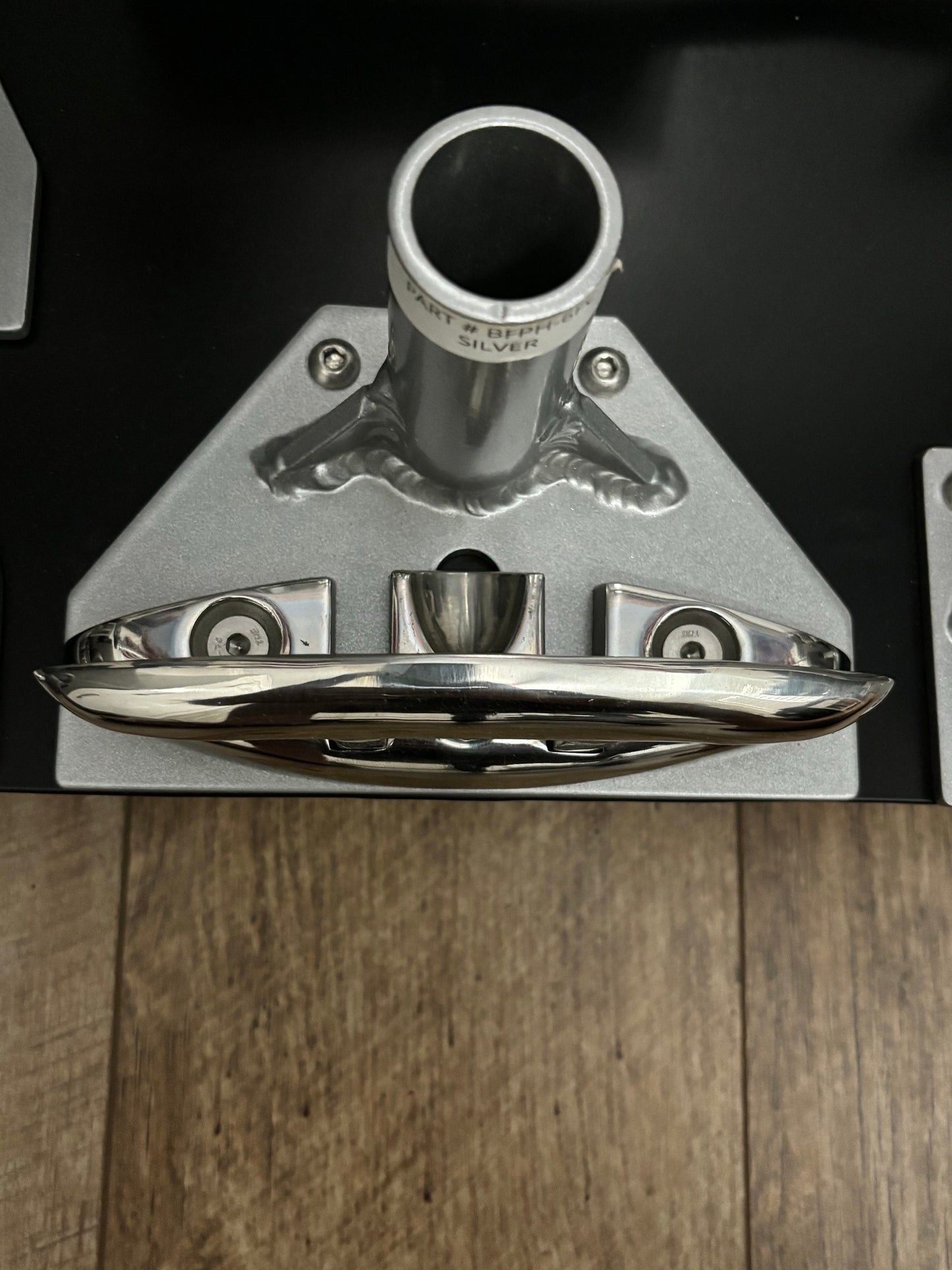 Boat Flagpole and Mount for 6” Folding Dock Cleat