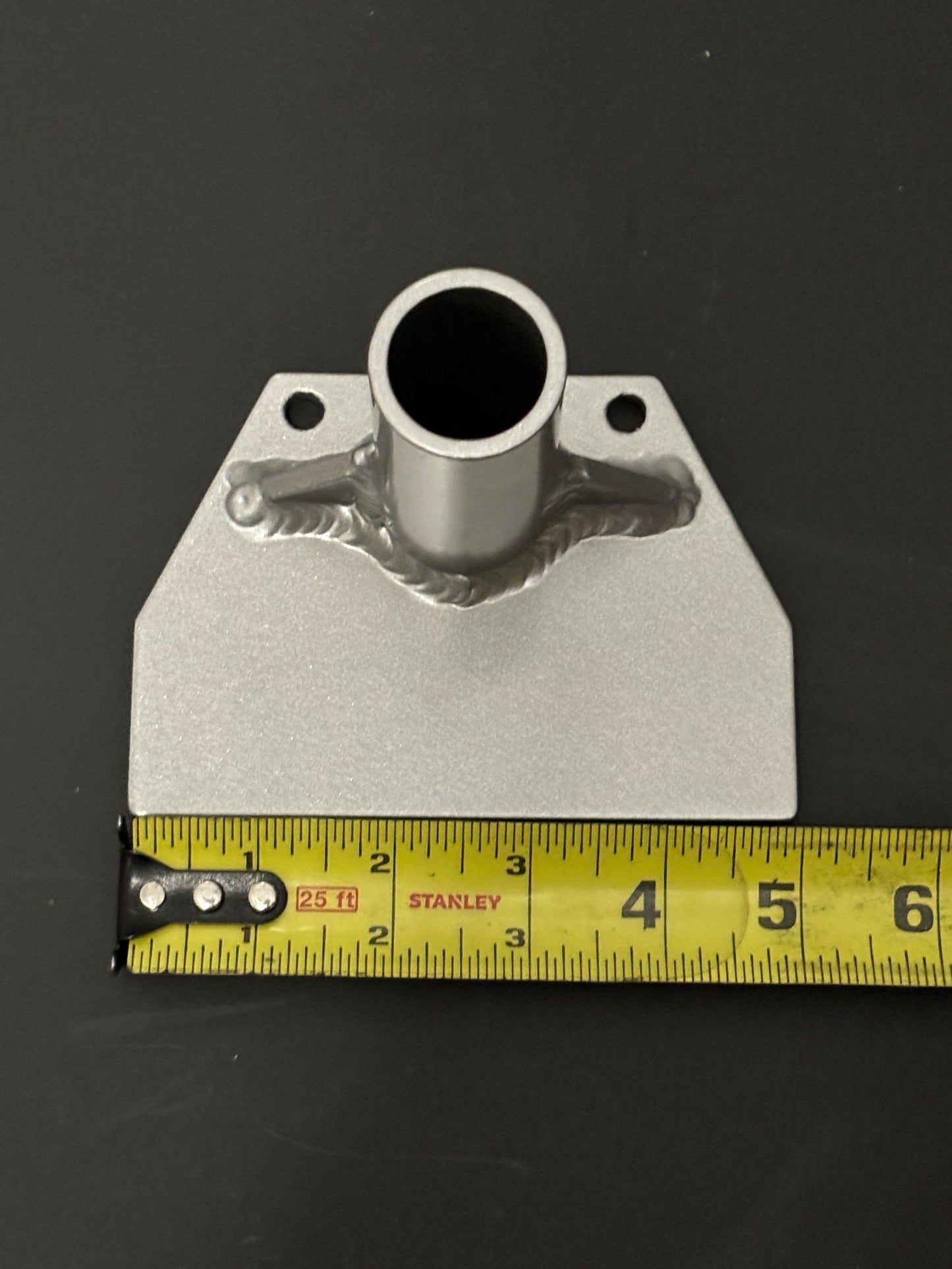 Boat Flagpole and 5” Universal/Blank Mount for Dock Cleat