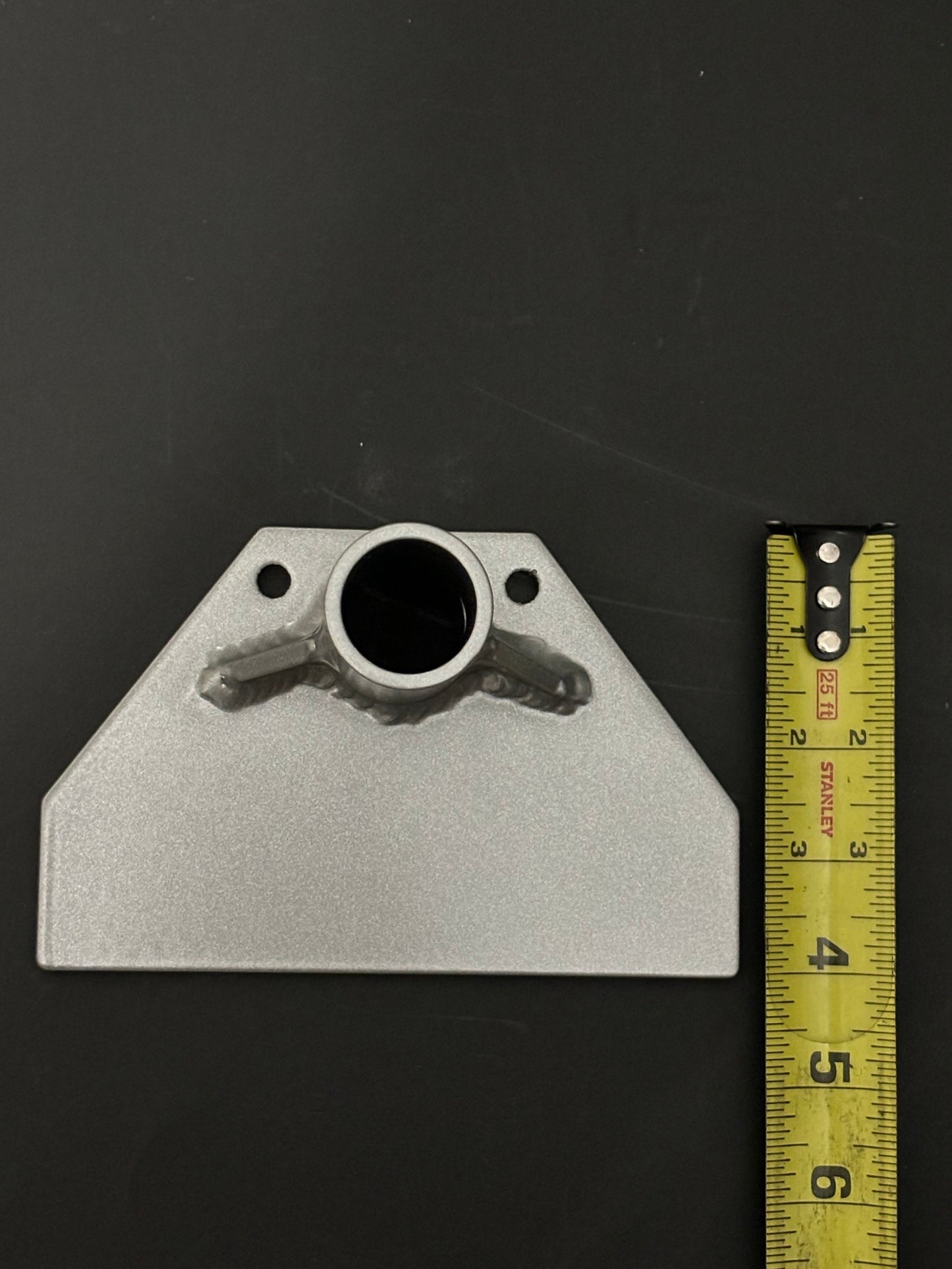 Boat Flagpole and 6” Universal/Blank Mount for Dock Cleat