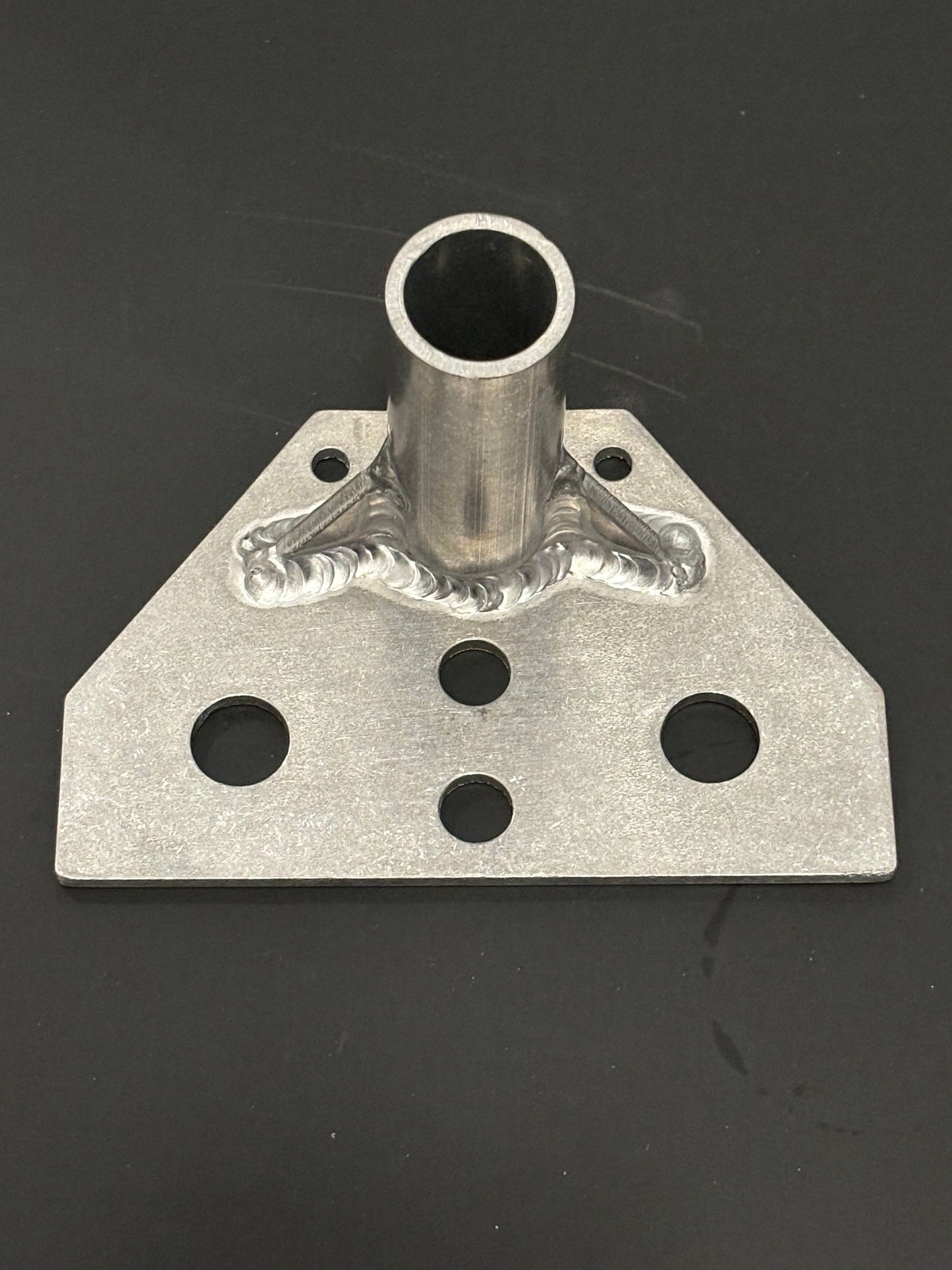 Boat Flagpole and Mount for 6” Folding Dock Cleat