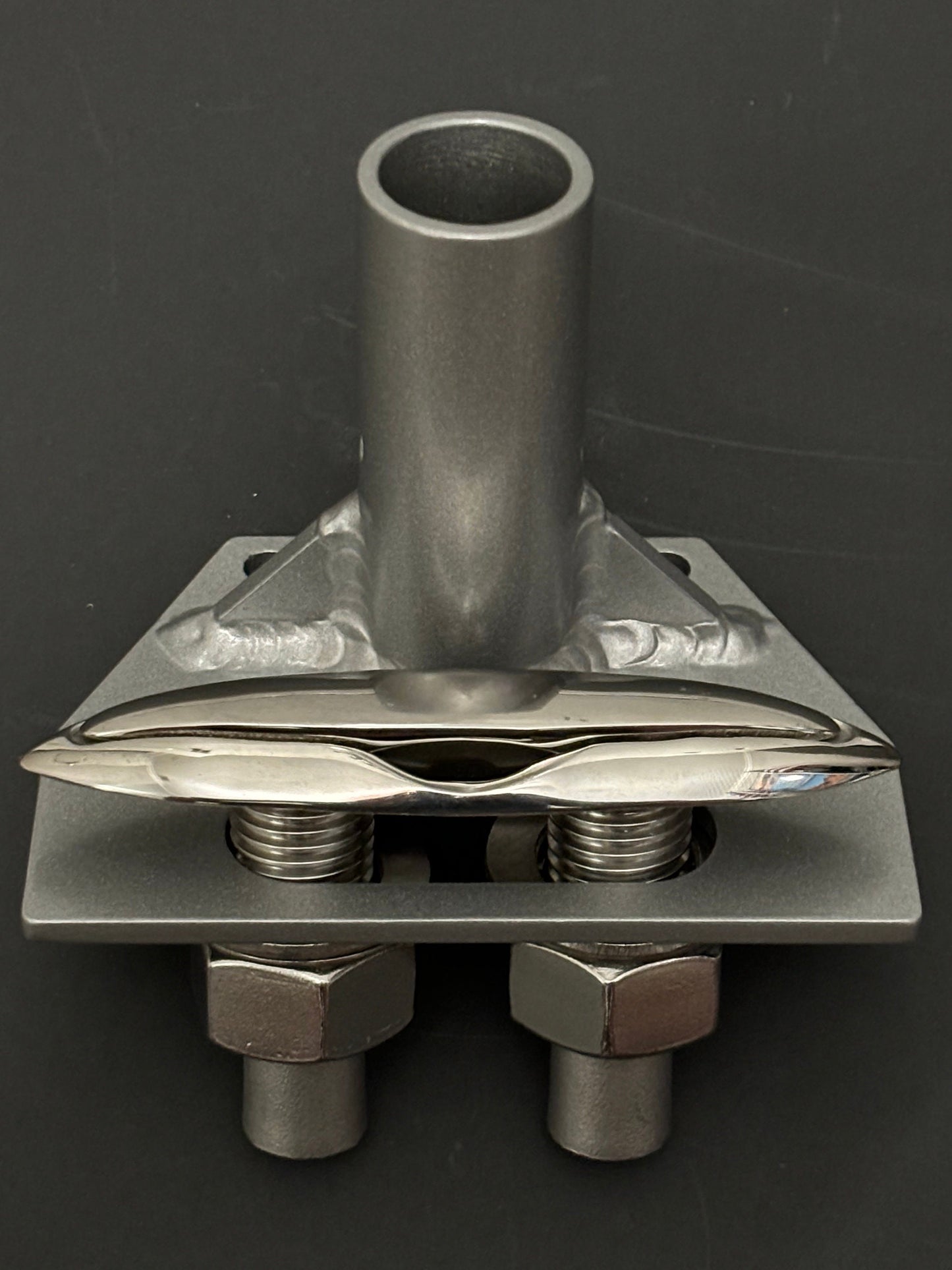 Boat Flagpole and Mount for 5” Pull up Dock Cleat