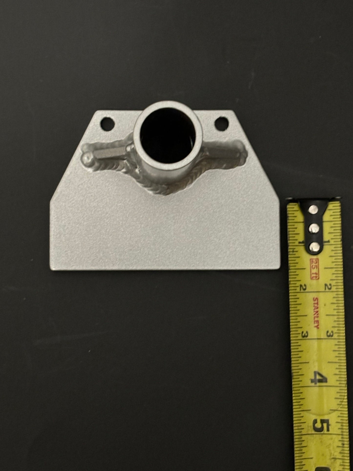 Boat Flagpole and 5” Universal/Blank Mount for Dock Cleat