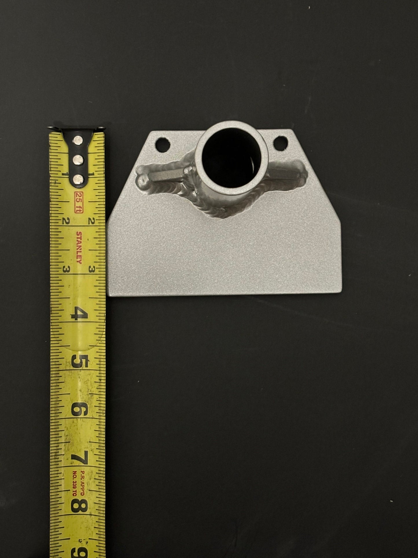 Boat Flagpole and 5” Universal/Blank Mount for Dock Cleat