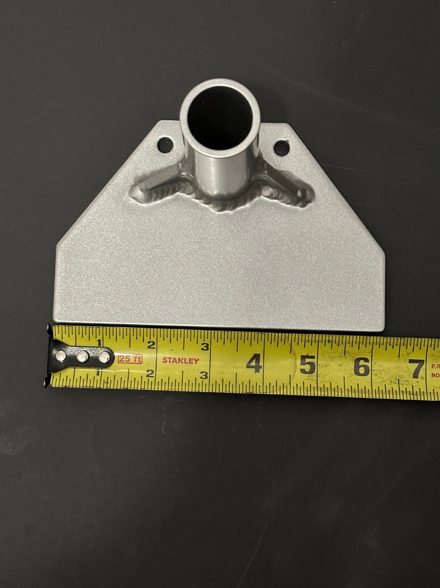 Boat Flagpole and 6” Universal/Blank Mount for Dock Cleat