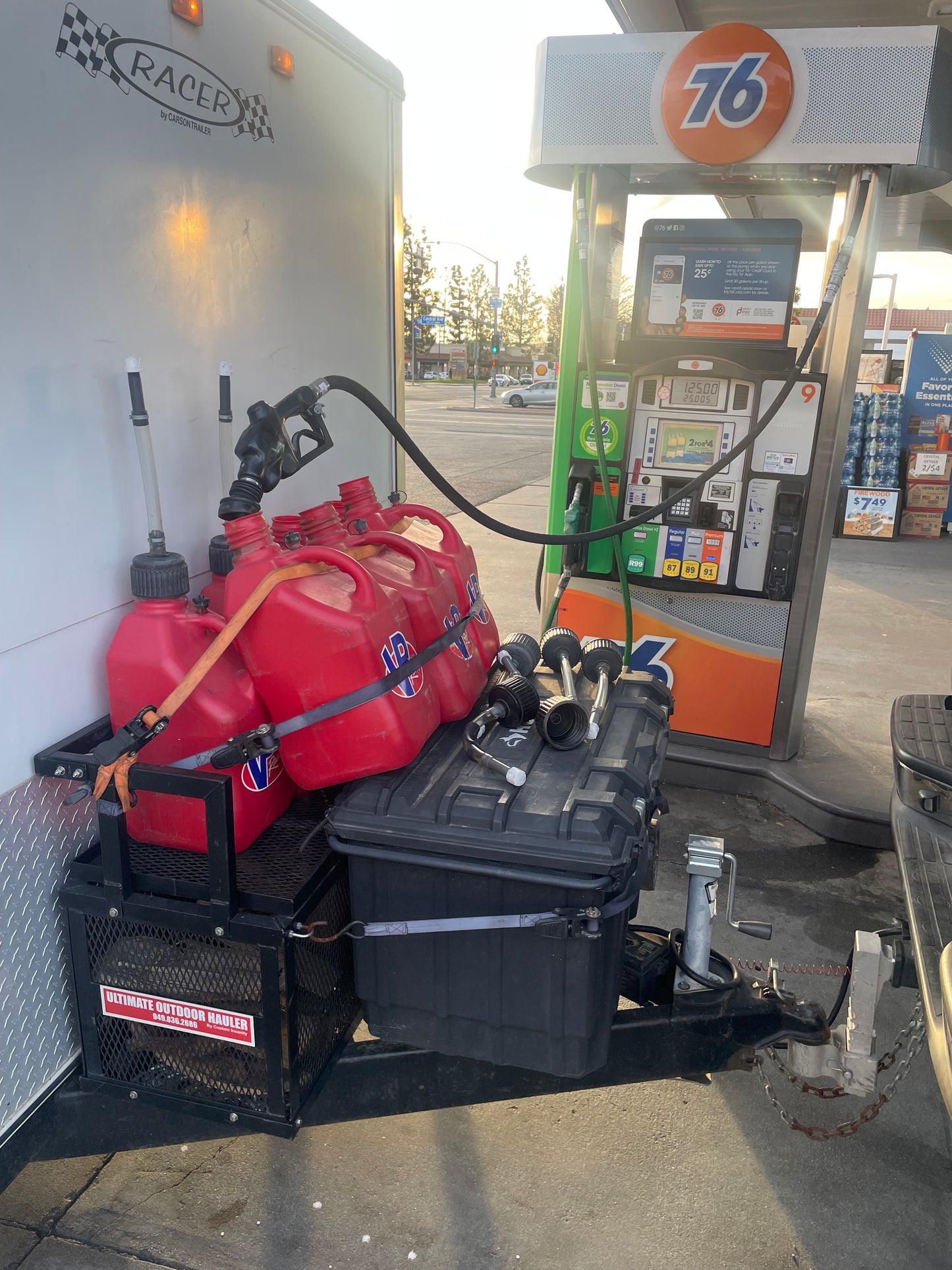 Trailer Cargo Hauler Basket