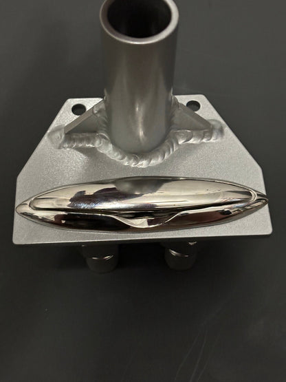 Boat Flagpole and Mount for 5” Pull up Dock Cleat