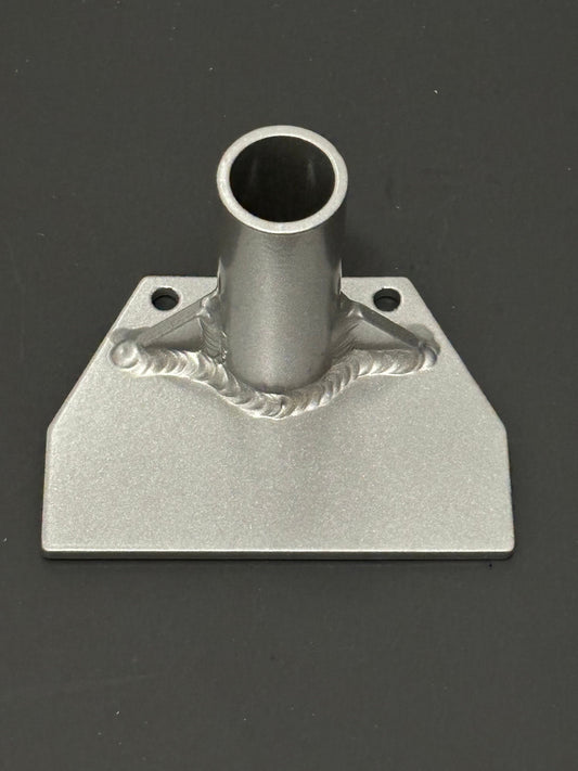 Boat Flagpole and 5” Universal/Blank Mount for Dock Cleat