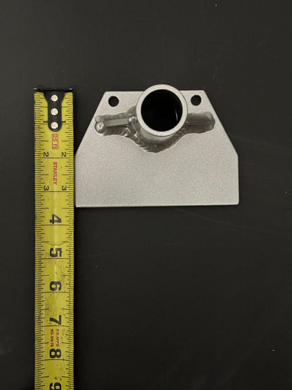 Boat Flagpole and 5” Universal/Blank Mount for Dock Cleat
